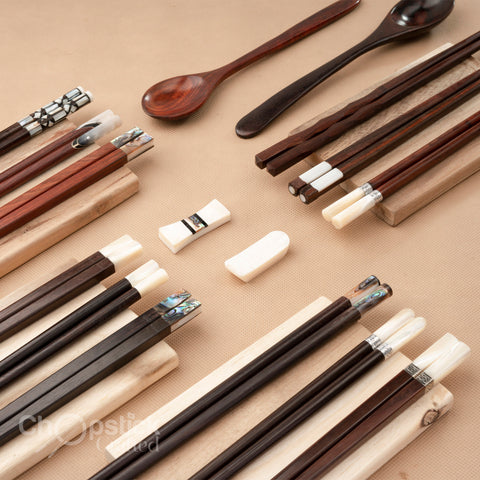 Personalized Chopstick Set with Premium Red Box