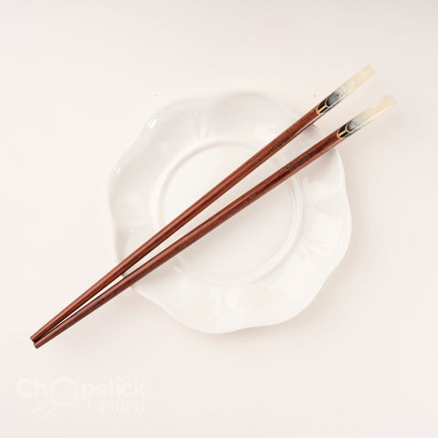 Natural Rosewood Chopsticks – Free Personalized Engraving