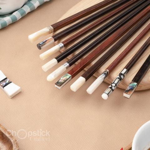 Handcrafted Elegance Exquisite Chopsticks for Discerning Tastes.