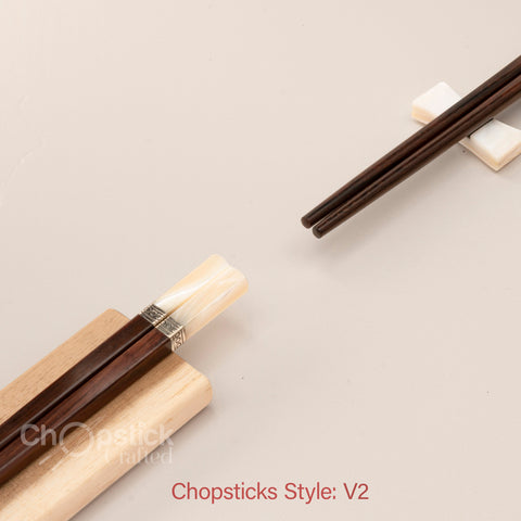 Personalized Chopstick Set with Premium Red Box