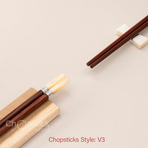 Personalized Chopstick Set with Premium Red Box